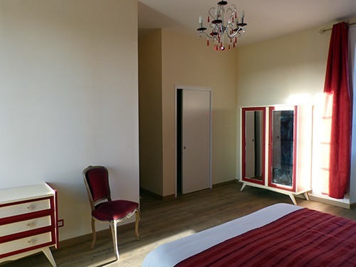 Personen mit eingeschränkter Mobilität angepasst Zimmer